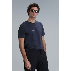 Lufian 111020190 Tony Modern Grafik T- Shirt Erkek T-Shirt
