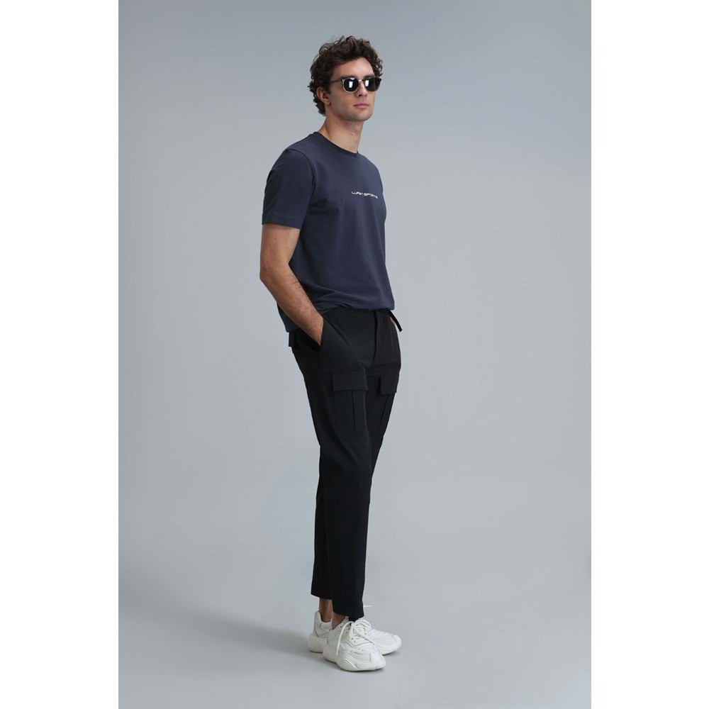 Lufian 111020190 Tony Modern Grafik T- Shirt Erkek T-Shirt