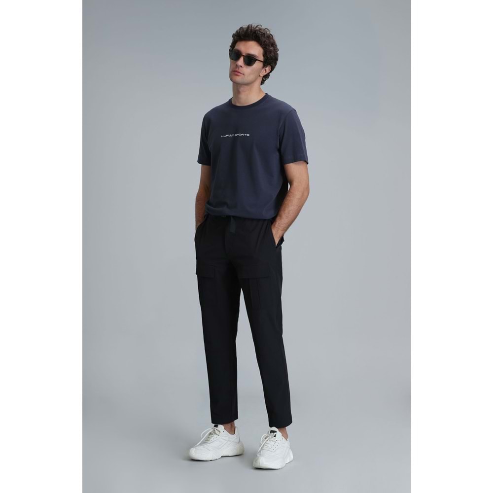 Lufian 111020190 Tony Modern Grafik T- Shirt Erkek T-Shirt