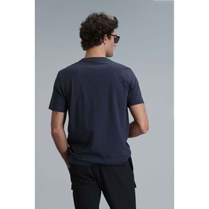 Lufian 111020190 Tony Modern Grafik T- Shirt Erkek T-Shirt