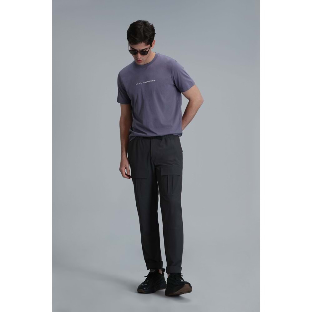 Lufian 111020190 Tony Modern Grafik T- Shirt Erkek T-Shirt