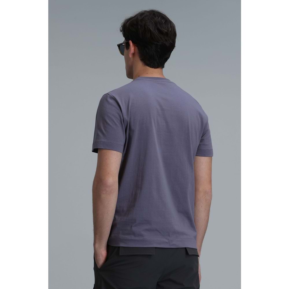 Lufian 111020190 Tony Modern Grafik T- Shirt Erkek T-Shirt