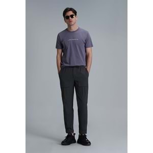 Lufian 111020190 Tony Modern Grafik T- Shirt Erkek T-Shirt