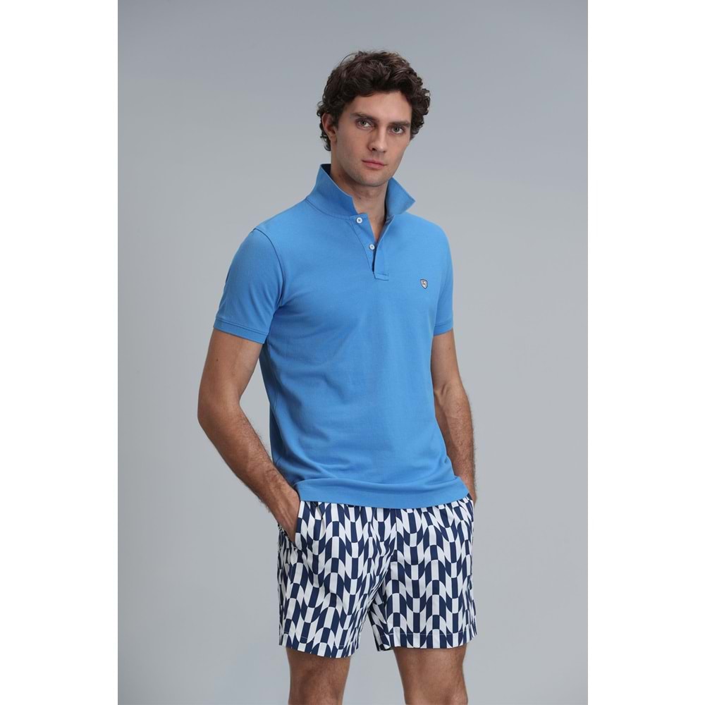 Lufian 111040164 Laon Smart Polo Yaka Tişort Erkek T-Shirt