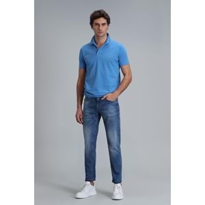 Lufian 111040164 Laon Smart Polo Yaka Tişort Erkek T-Shirt