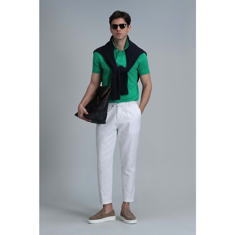 Lufian 111040164 Laon Smart Polo Yaka Tişort Erkek T-Shirt