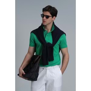 Lufian 111040164 Laon Smart Polo Yaka Tişort Erkek T-Shirt