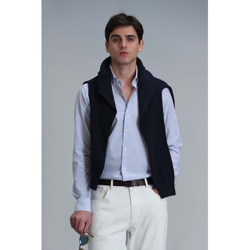 Lufian 111010606 Varda Erkek Basic Gömlek Comfort Slim Fit Erkek Gömlek