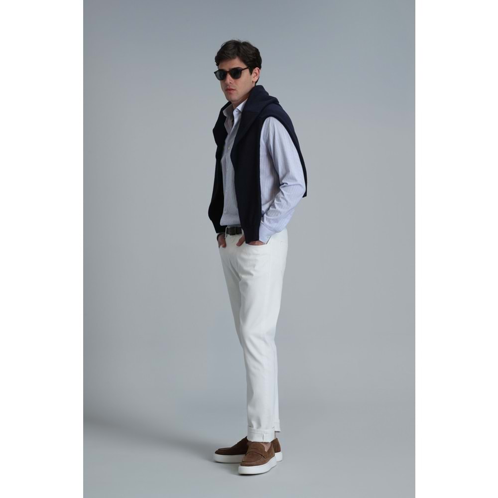 Lufian 111010606 Varda Erkek Basic Gömlek Comfort Slim Fit Erkek Gömlek