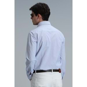 Lufian 111010606 Varda Erkek Basic Gömlek Comfort Slim Fit Erkek Gömlek