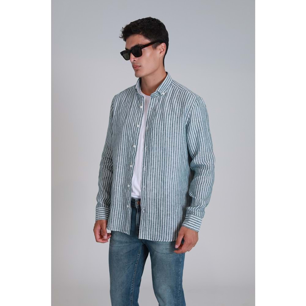 Lufian 111010610 New Erkek Basic Gömlek Regular Fit Erkek Gömlek