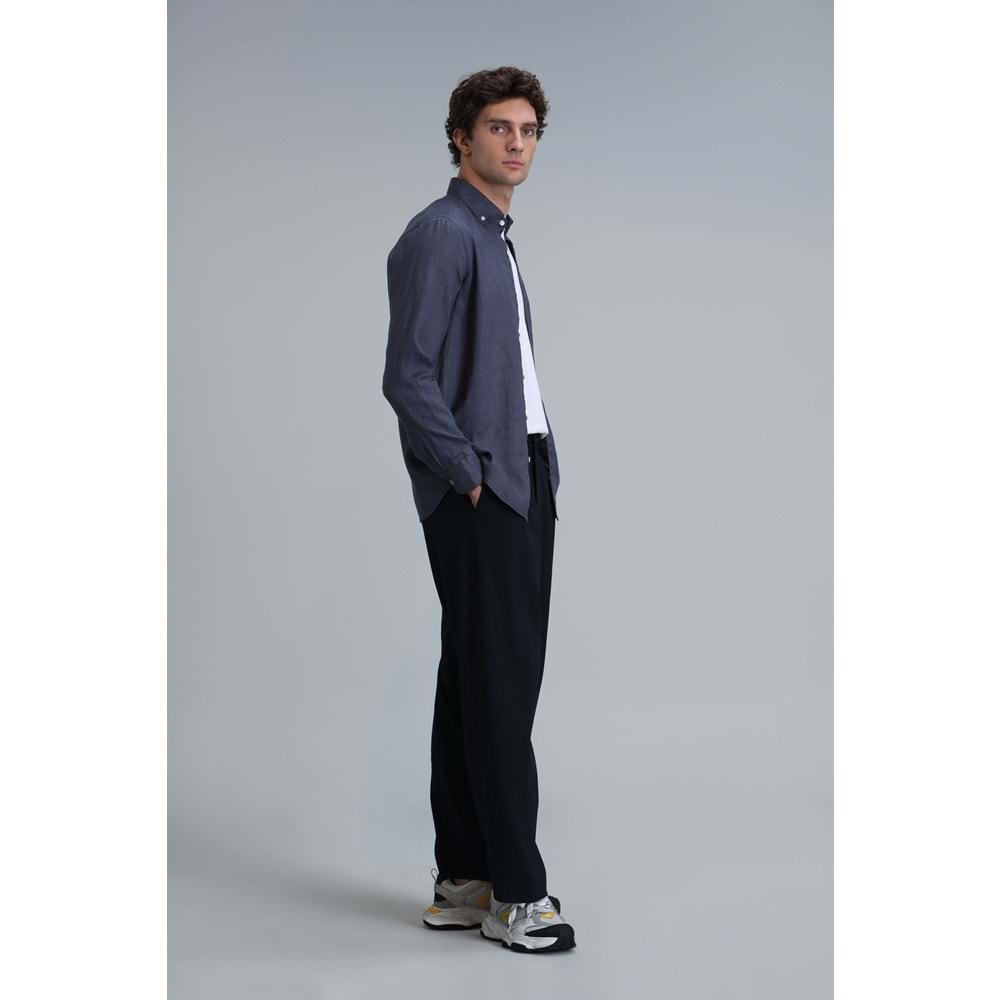 Lufian 111010611 Pitaya Keten Gömlek Comfort Fit Erkek Gömlek