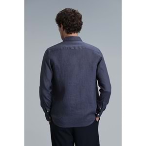 Lufian 111010611 Pitaya Keten Gömlek Comfort Fit Erkek Gömlek