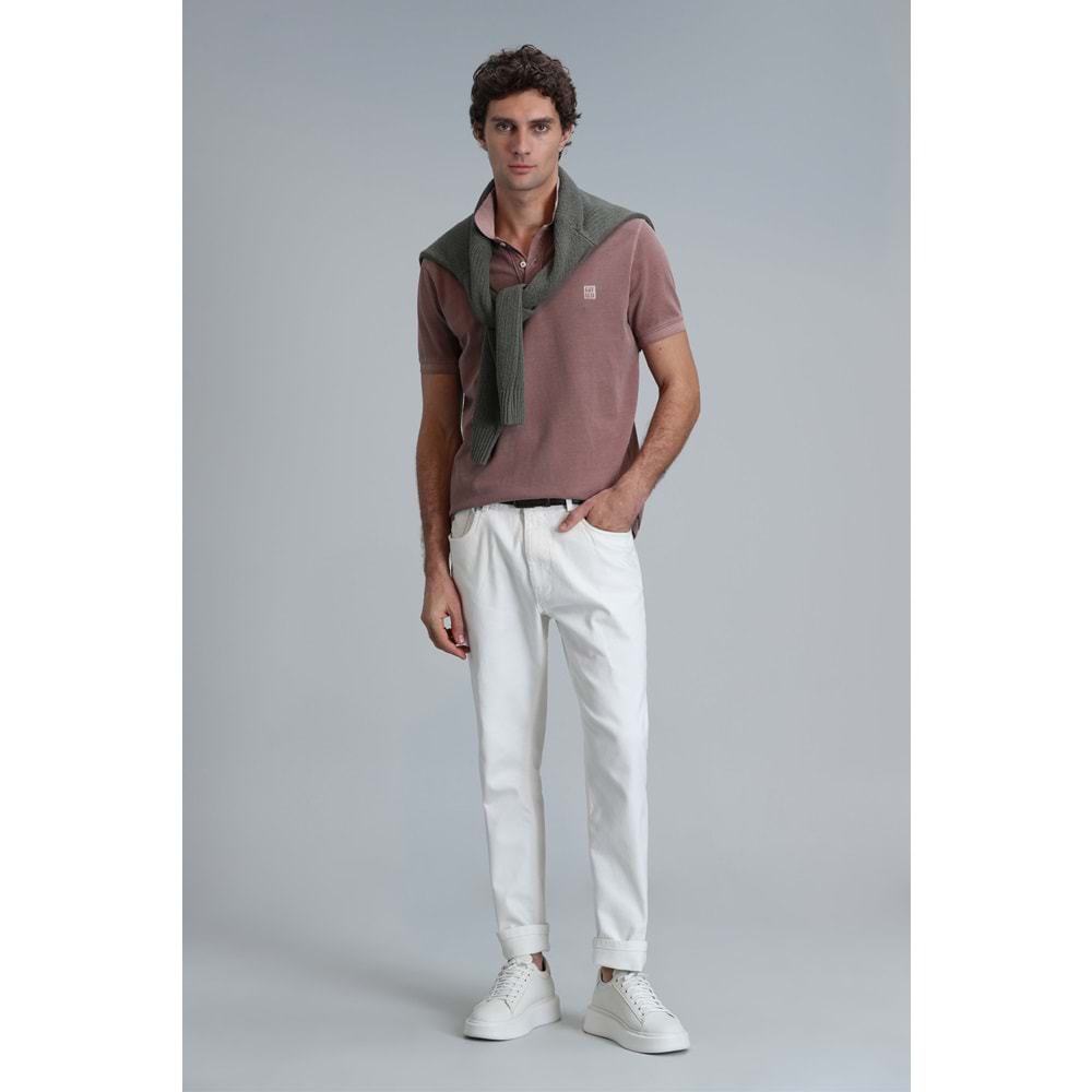 Lufian 111040163 Vernon Smart Polo Yaka Tişort Erkek T-Shirt