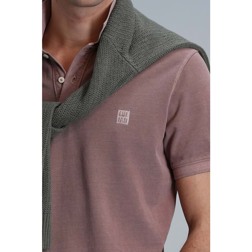 Lufian 111040163 Vernon Smart Polo Yaka Tişort Erkek T-Shirt