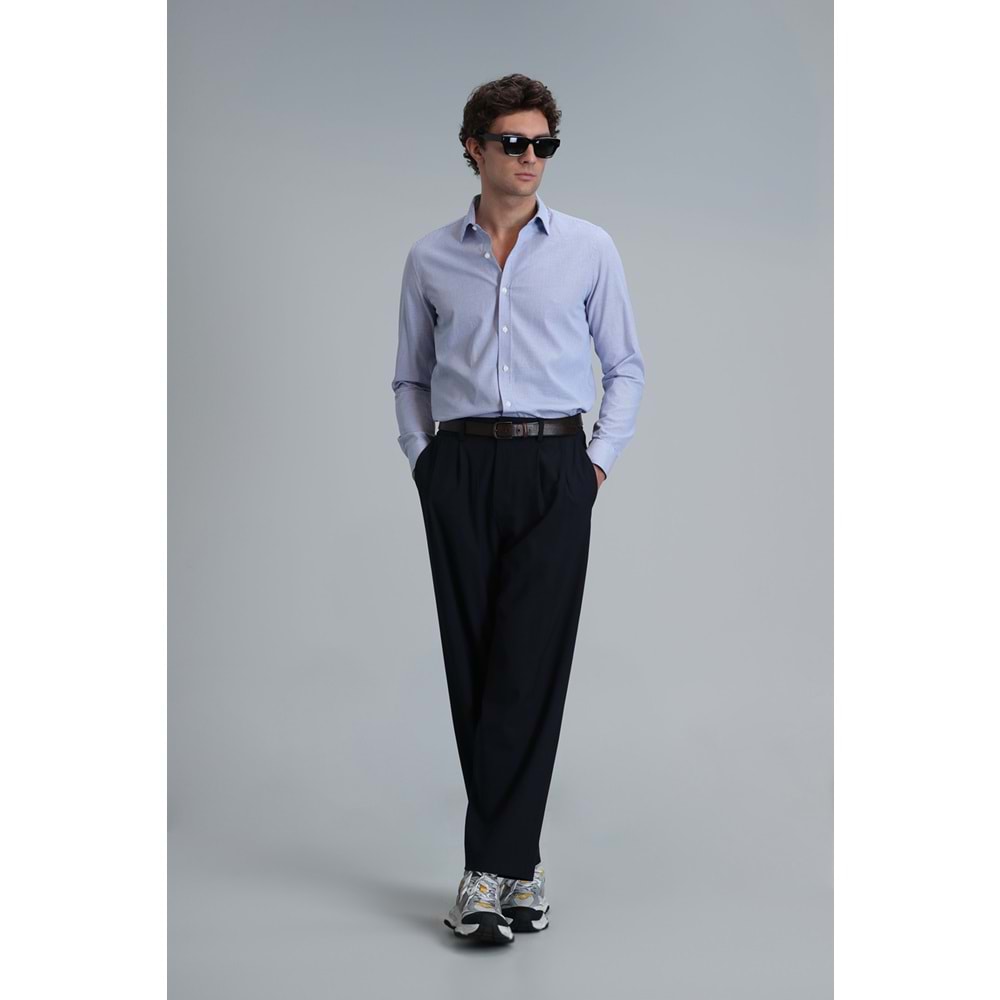 Lufian 111010615 Menar Erkek Basic Gömlek Comfort Fit Erkek Gömlek