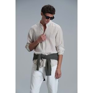 Lufian 111010624 Fast Hakim Yaka Basic Gömlek Comfort Fit Erkek Gömlek