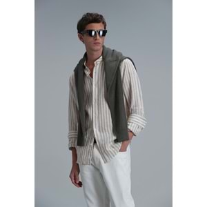 Lufian 111010624 Fast Hakim Yaka Basic Gömlek Comfort Fit Erkek Gömlek