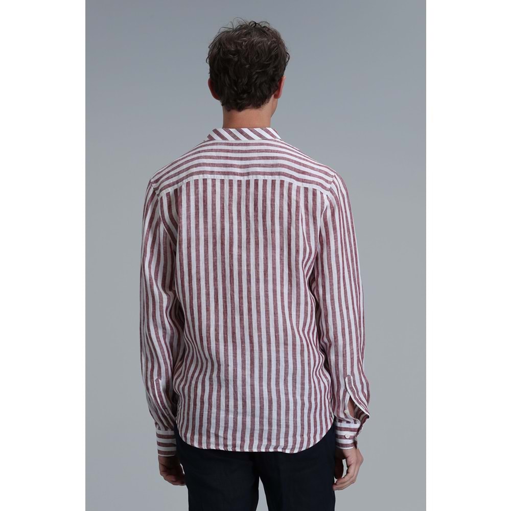 Lufian 111010624 Fast Hakim Yaka Basic Gömlek Comfort Fit Erkek Gömlek