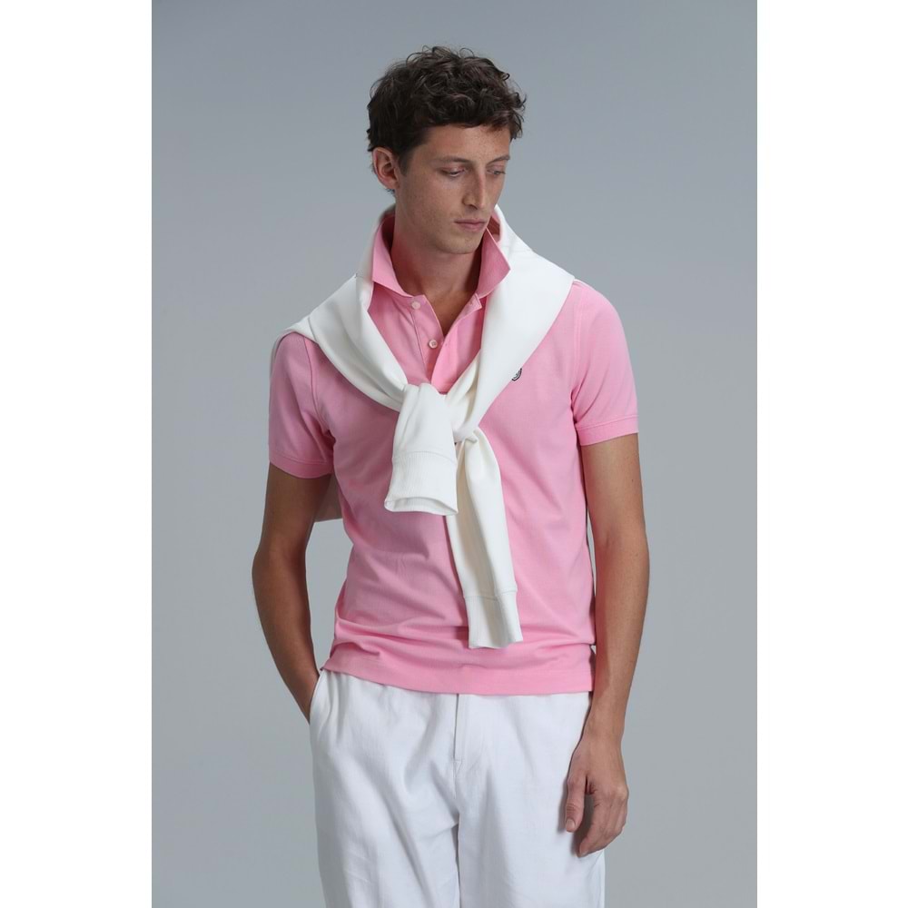 Lufian 111040164 Laon Smart Polo Yaka Tişort Erkek T-Shirt