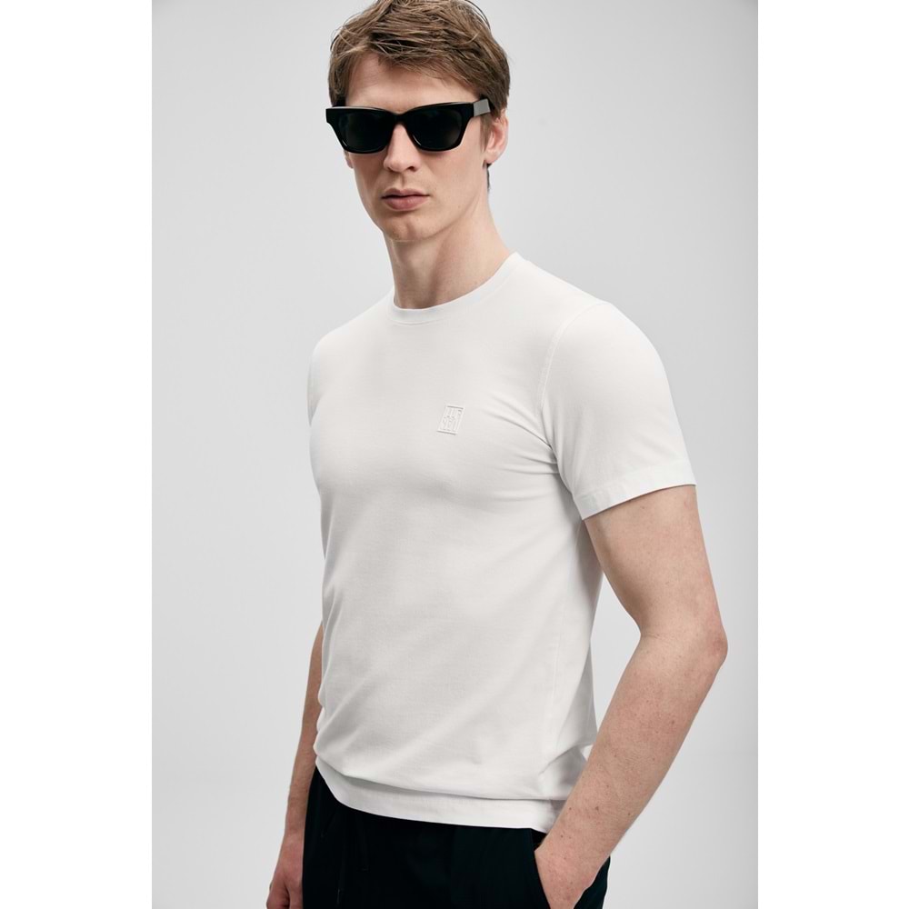 Lufian 111020318 Pablo Modern Grafik T- Shirt Erkek T-Shirt