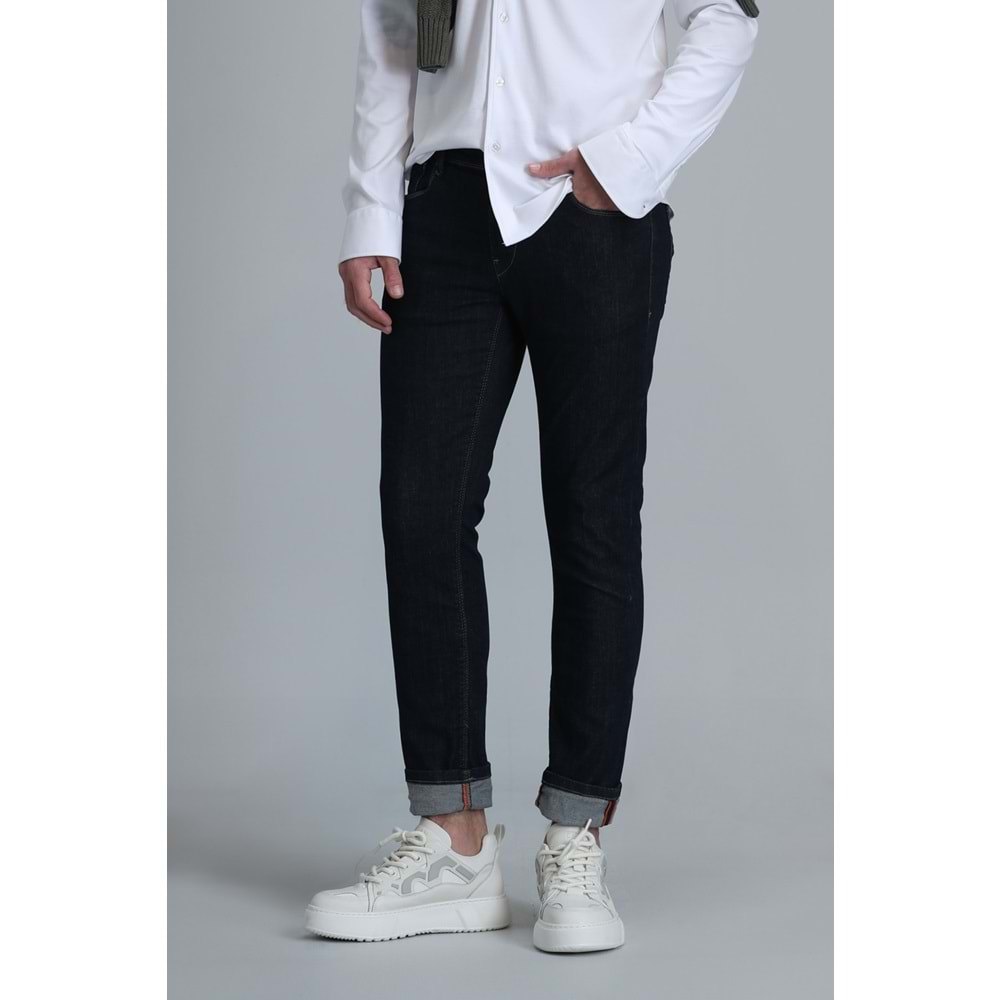 Lufian 111200150 Jack Smart Jean Erkek Pantolon Slim Fit Erkek Kot Pantolon
