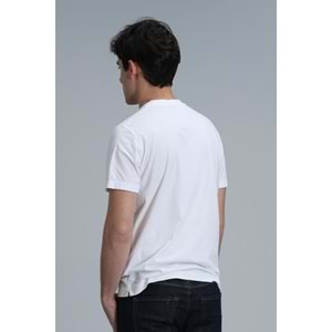 Lufian 111020216 Sarder Erkek Basic Tişört Erkek T-Shirt