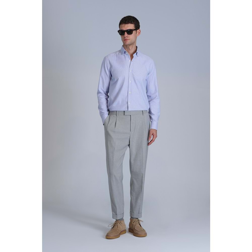 Lufian 112010645 Frederik Basic Gömlek Gömlek Regular Fit Erkek Gömlek