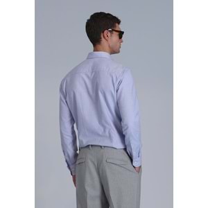 Lufian 112010645 Frederik Basic Gömlek Gömlek Regular Fit Erkek Gömlek