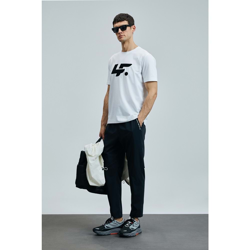 Lufian 111020243 Onıx Modern Grafik T- Shirt Erkek Tişort