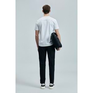 Lufian 111020244 Blaze Modern Grafik Tişort Erkek T-Shirt