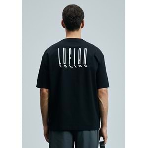 Lufian 111020245 Helıx Modern Grafik T- Shirt Erkek Tişort