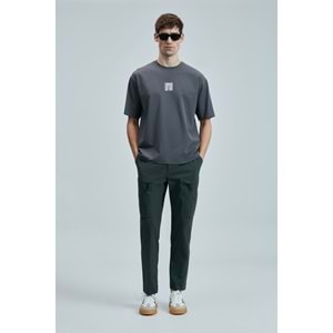 Lufian 111020245 Helıx Modern Grafik T- Shirt Erkek Tişort