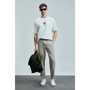 Lufian 111020245 Helıx Modern Grafik T- Shirt Erkek Tişort