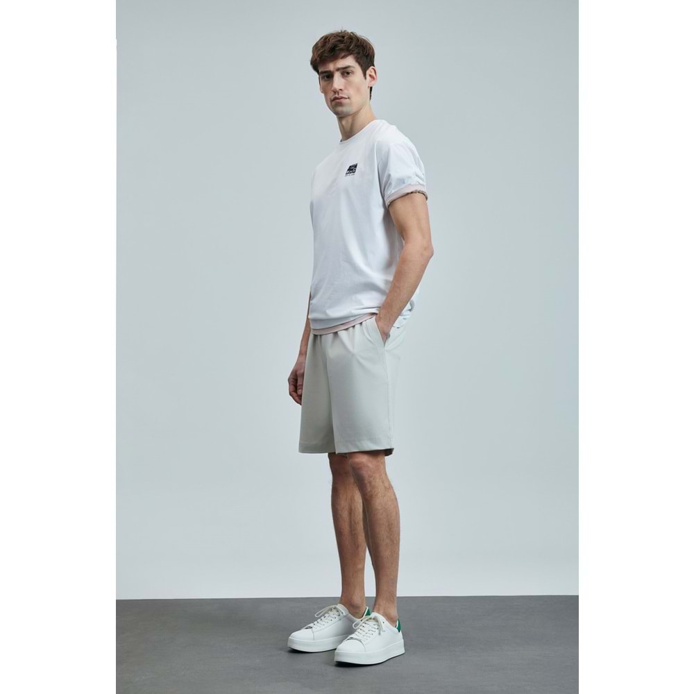 Lufian 111020248 Mask Modern Grafik T- Shirt Erkek Tişort