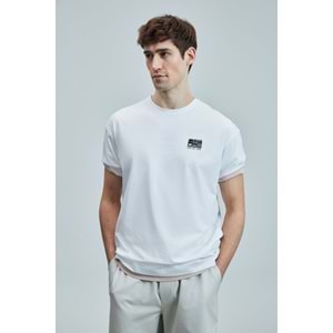 Lufian 111020248 Mask Modern Grafik T- Shirt Erkek Tişort