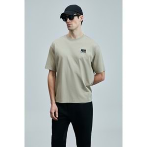 Lufian 111020248 Mask Modern Grafik T- Shirt Erkek Tişort
