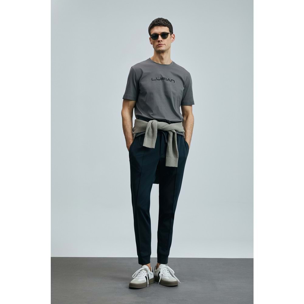 Lufian 111020250 Fusıon Modern Grafik Tişort Erkek T-Shirt