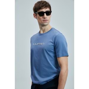 Lufian 111020250 Fusıon Modern Grafik Tişort Erkek T-Shirt