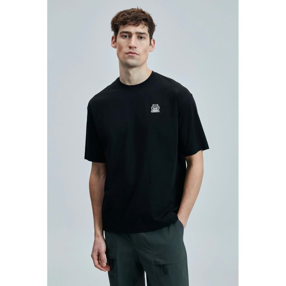 Lufian 111020251 Nımbus Modern Grafik Tişort Erkek T-Shirt