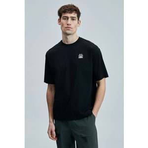 Lufian 111020251 Nımbus Modern Grafik Tişort Erkek T-Shirt