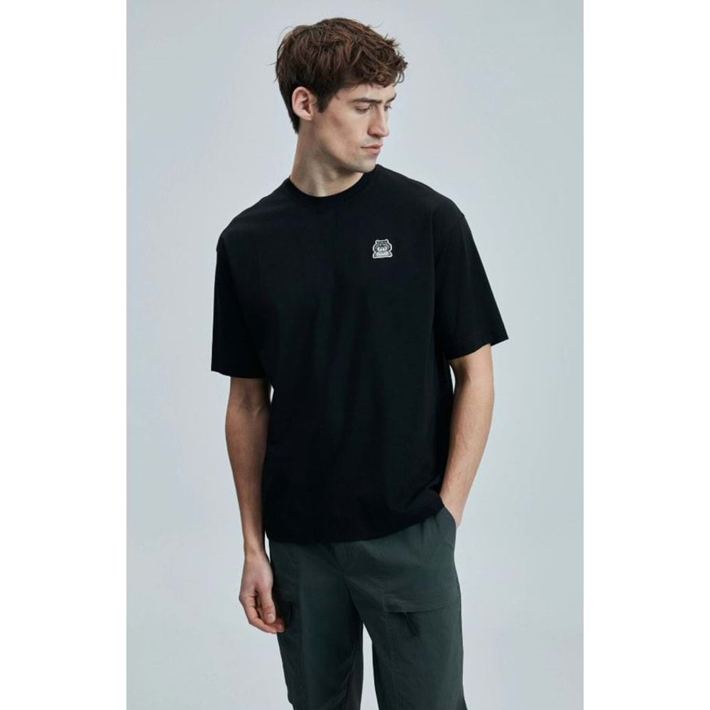 Lufian 111020251 Nımbus Modern Grafik Tişort Erkek T-Shirt