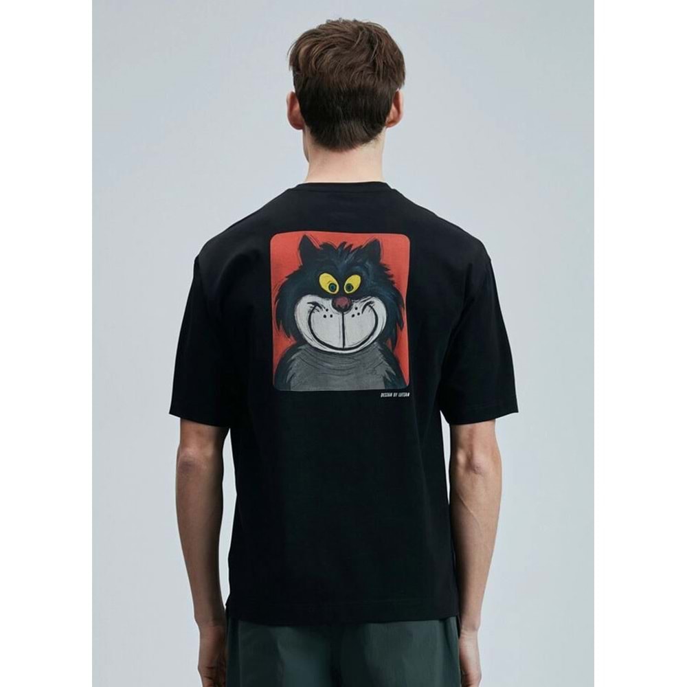 Lufian 111020251 Nımbus Modern Grafik Tişort Erkek T-Shirt
