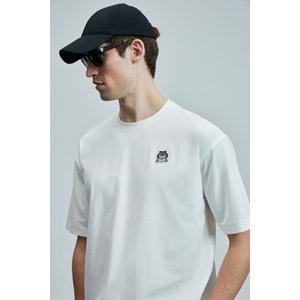 Lufian 111020251 Nımbus Modern Grafik Tişort Erkek T-Shirt