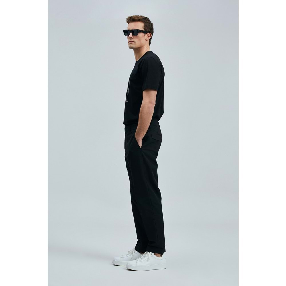 Lufian 111020254 Funky Modern Grafik Tişort Erkek T-Shirt