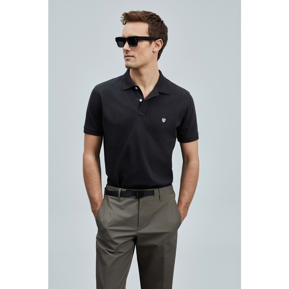 Lufian 111040206 Laon Smart Polo Yaka Tişort Erkek T-Shirt