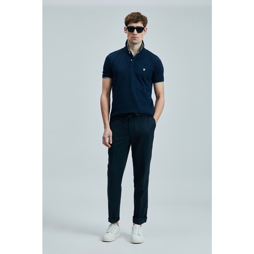 Lufian 111040206 Laon Smart Polo Yaka Tişort Erkek T-Shirt