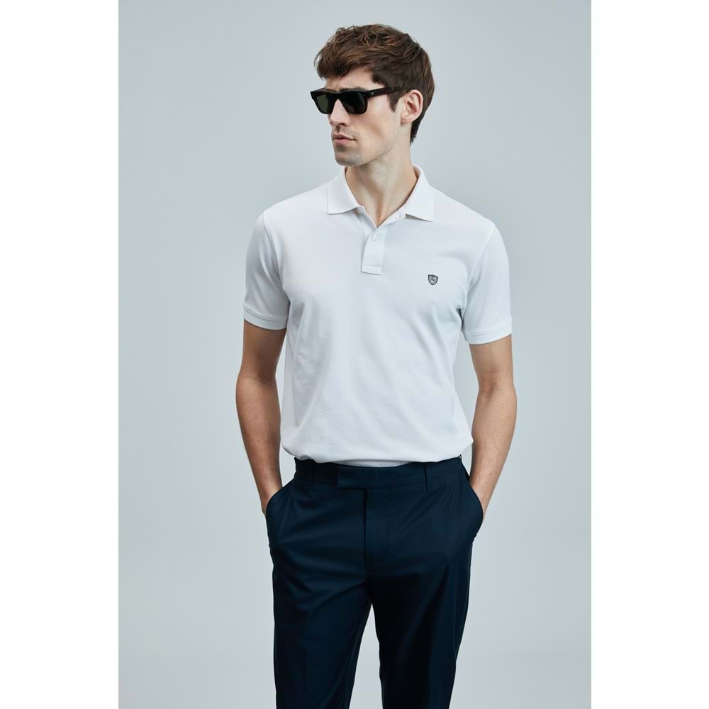 Lufian 111040206 Laon Smart Polo Yaka Tişort Erkek T-Shirt