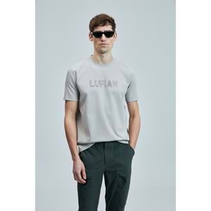 Lufian 111020240 Thınk Modern Grafik Tişort Erkek T-Shirt