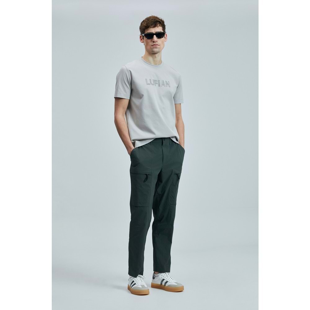Lufian 111020240 Thınk Modern Grafik Tişort Erkek T-Shirt